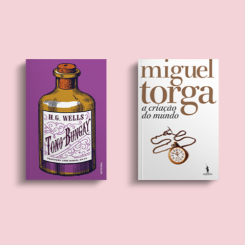 "A Criação do Mundo", by Miguel Torga and "Tono-Bungay", by H. G. Wells are the suggestions of Livraria Lello booksellers for this month